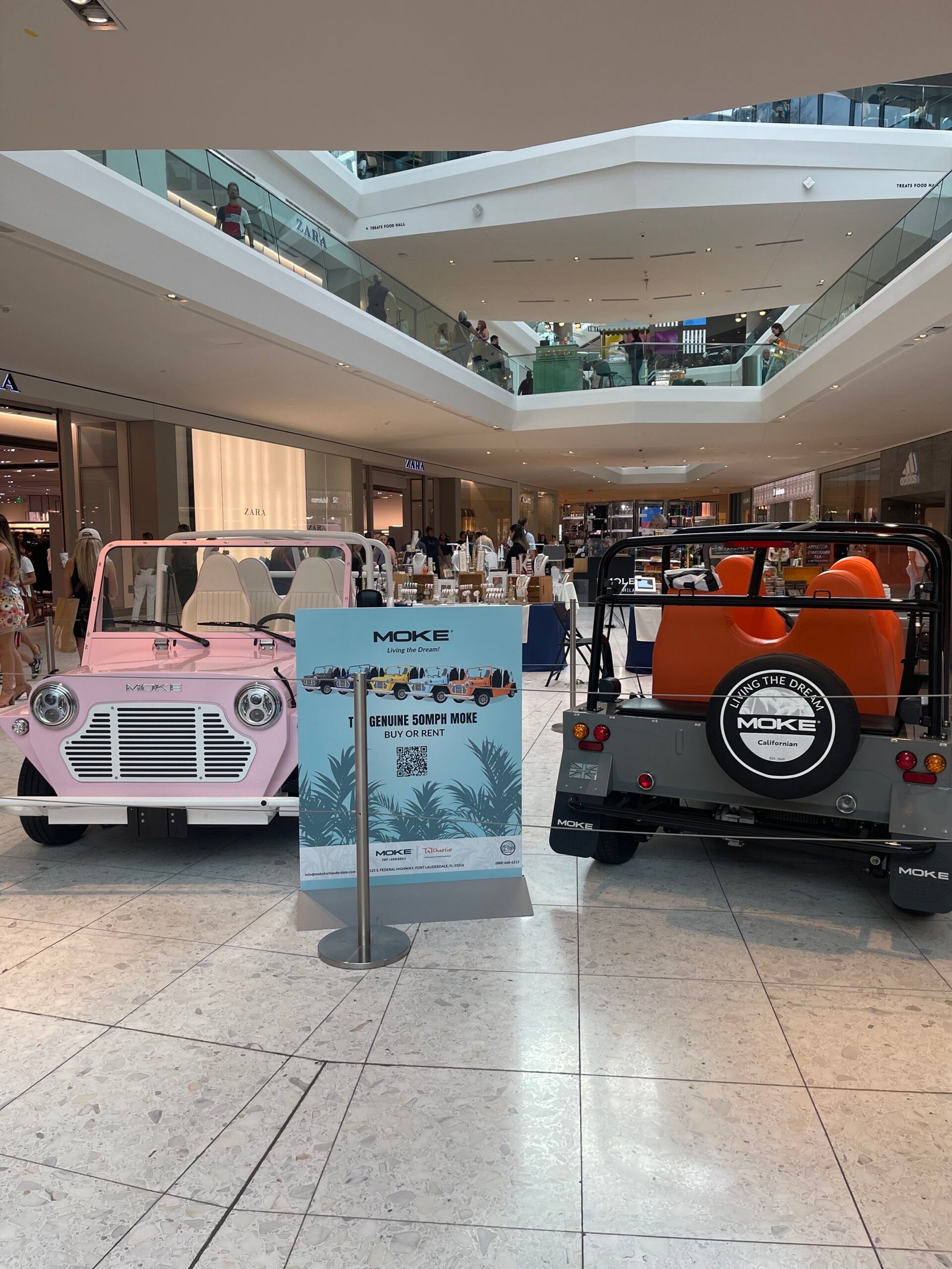 Discover the Genuine Electric MOKE at Aventura Mall – Presented by MOKE Fort Lauderdale and TxtCharlie